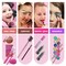 Light Up Makeup Kit for Kids - Real Girls Make Up Sets - Gifts Little Girl 3 4 5 6 7 8 Year Old Ages - Christmas Toys Birthday Gift Ideas Age 3-10 Years - Maquillaje para Niñas - Pretend Play Kits